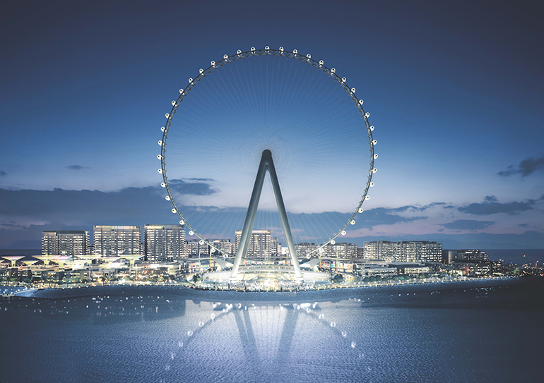 [ The world’s tallest and largest observation wheel ‘Ain Dubai’ ]